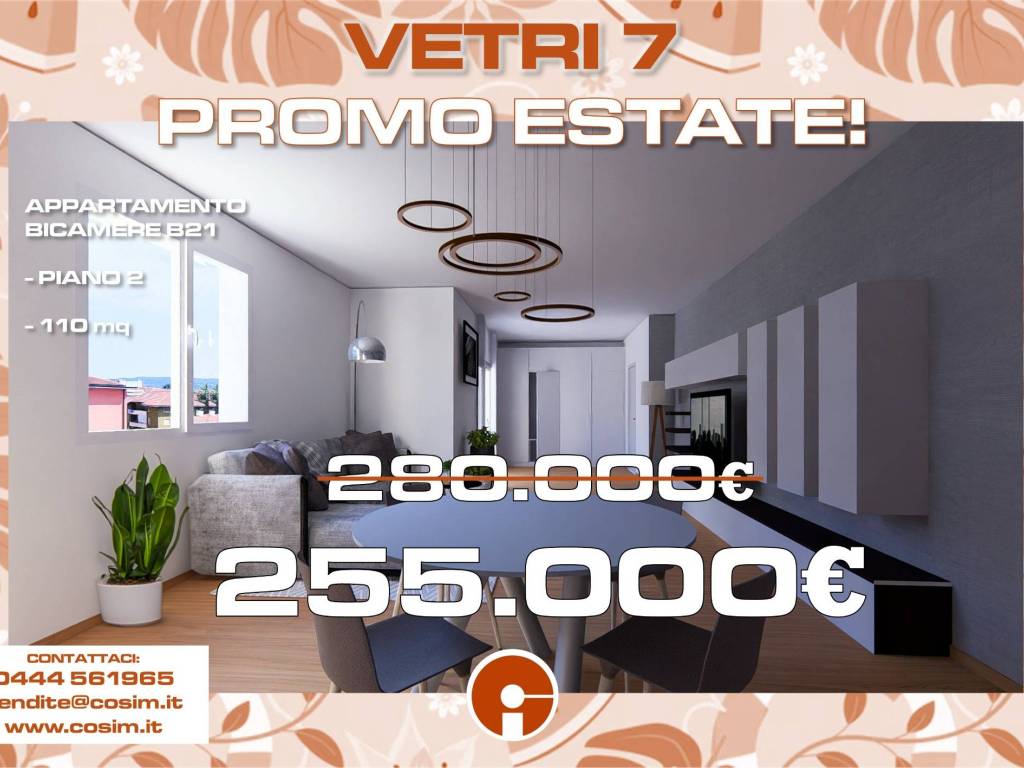 appartamento in vendita a Vicenza in zona Villaggio del Sole