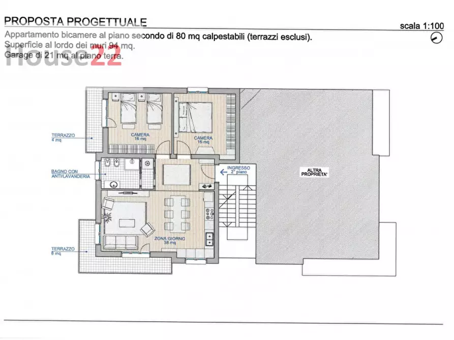 appartamento in vendita a Vicenza in zona Pio X
