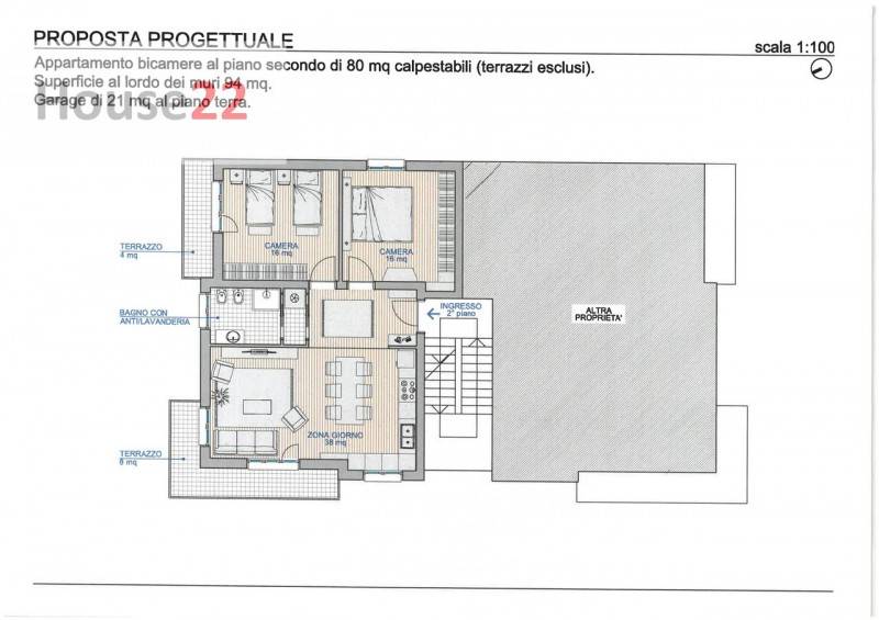 appartamento in vendita a Vicenza in zona Pio X