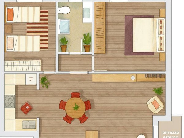 appartamento in vendita a Vicenza in zona Cattane