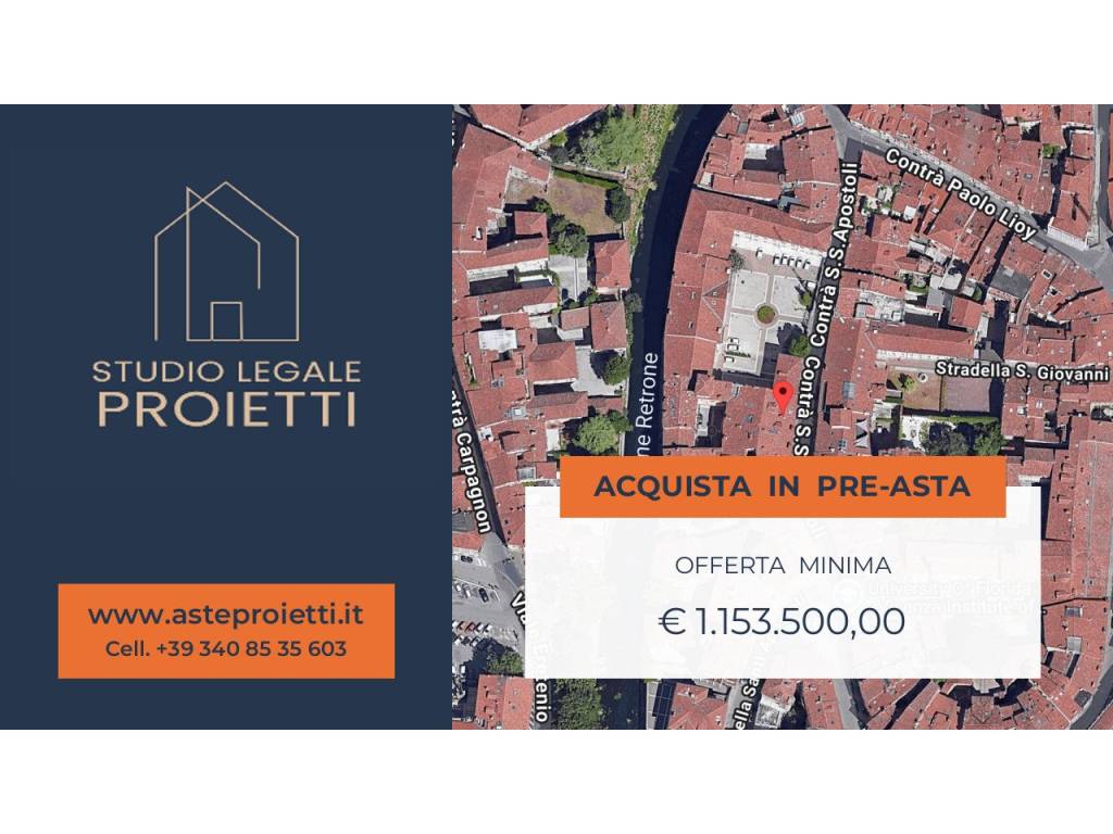 appartamento in vendita a Vicenza in zona Centro Storico