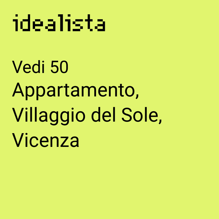 appartamento in vendita a Vicenza in zona Villaggio del Sole