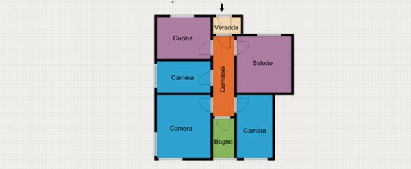 appartamento in vendita a Vicenza in zona Bertesina