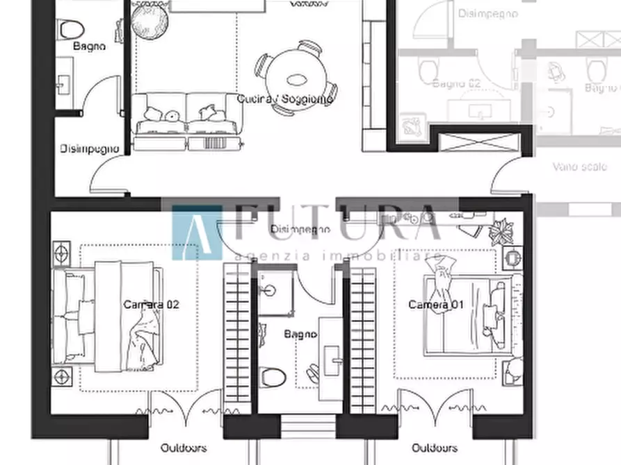 appartamento in vendita a Vicenza in zona San Felice