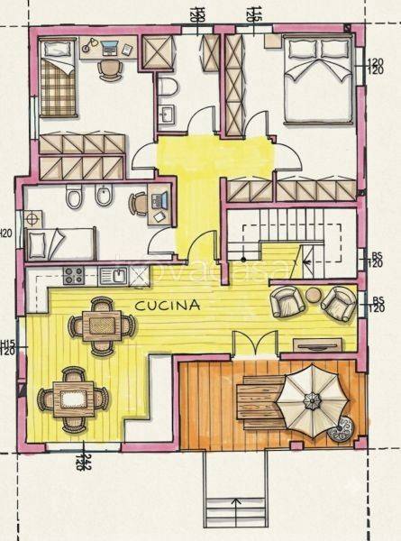 casa indipendente in vendita a Vicenza in zona Borgo Casale