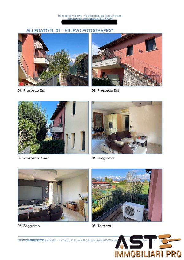 appartamento in vendita a Villaverla in zona Novoledo