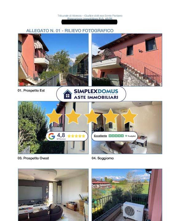 appartamento in vendita a Villaverla in zona Novoledo