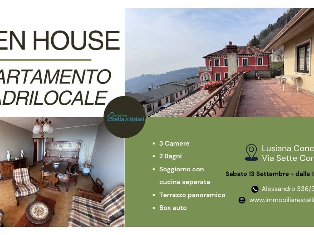 appartamento in vendita a Lusiana Conco in zona Lusiana