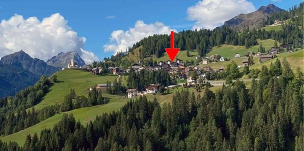 appartamento in vendita a Colle Santa Lucia