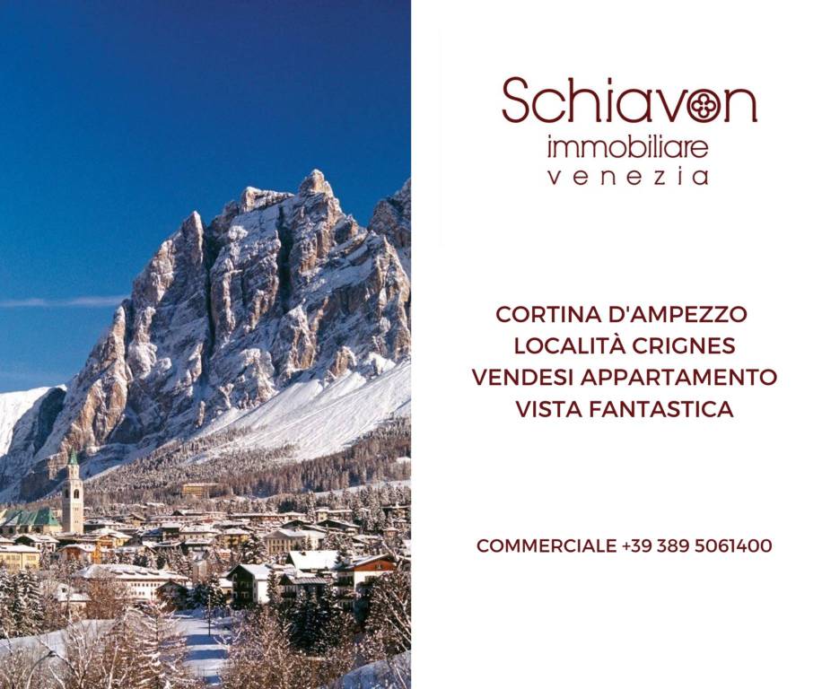 appartamento in vendita a Cortina d'Ampezzo in zona Crìgnes