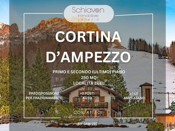 appartamento in vendita a Cortina d'Ampezzo in zona Zuél