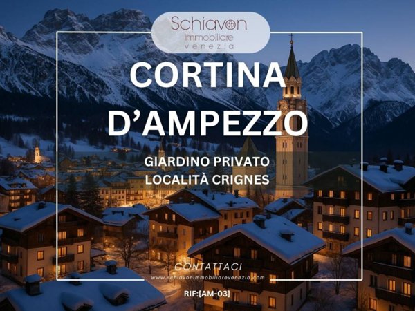 appartamento in vendita a Cortina d'Ampezzo in zona Crìgnes