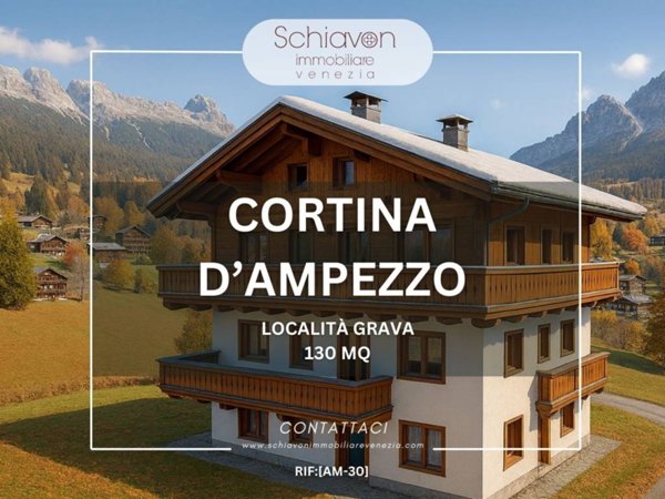 appartamento in vendita a Cortina d'Ampezzo in zona Grava