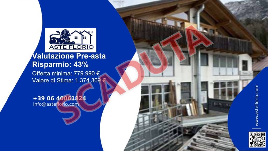 locale commerciale in vendita a Cortina d'Ampezzo in zona Pian da Lago