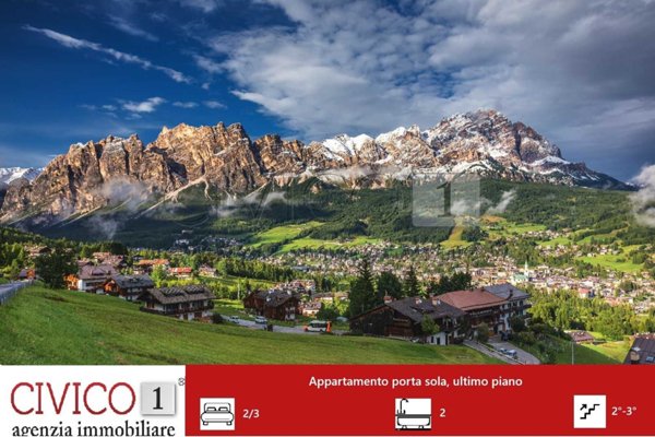 appartamento in vendita a Cortina d'Ampezzo in zona Crìgnes