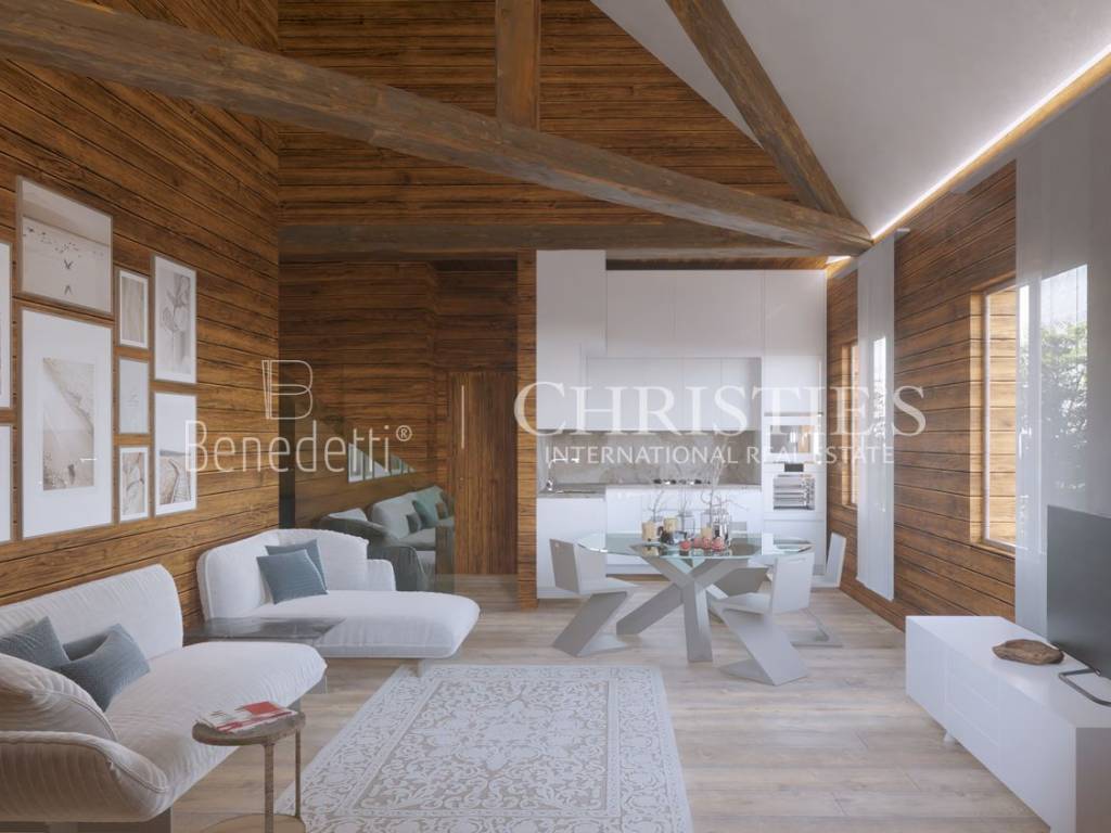 appartamento in vendita a Cortina d'Ampezzo in zona Crìgnes