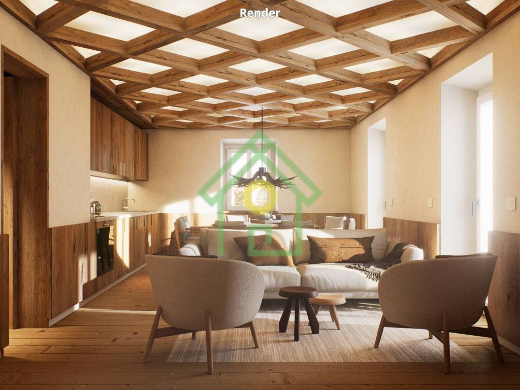 appartamento in vendita a Cortina d'Ampezzo in zona Rònco