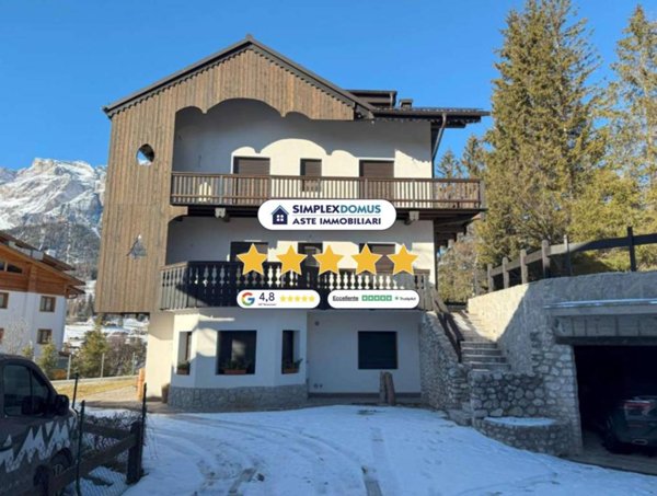 appartamento in vendita a Cortina d'Ampezzo in zona Cianderìes