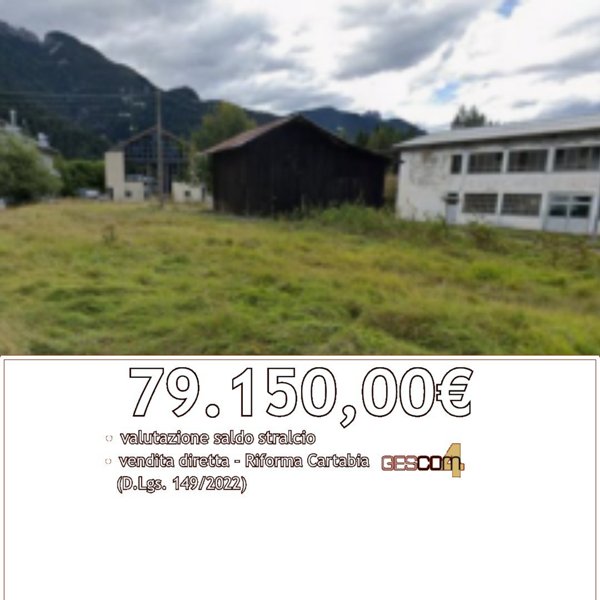 terreno edificabile in vendita a Domegge di Cadore