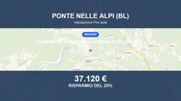negozio in vendita a Ponte nelle Alpi