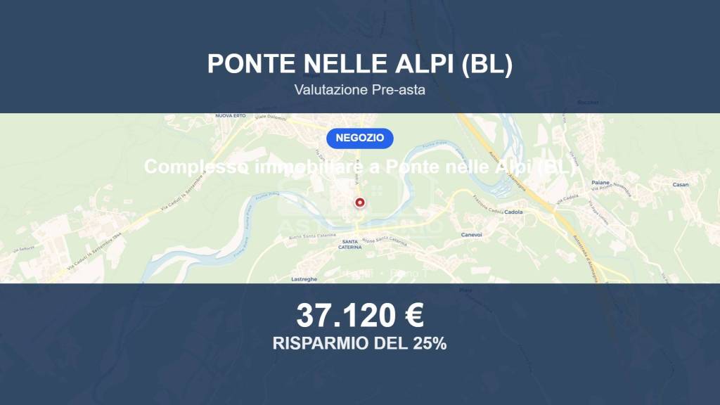 negozio in vendita a Ponte nelle Alpi