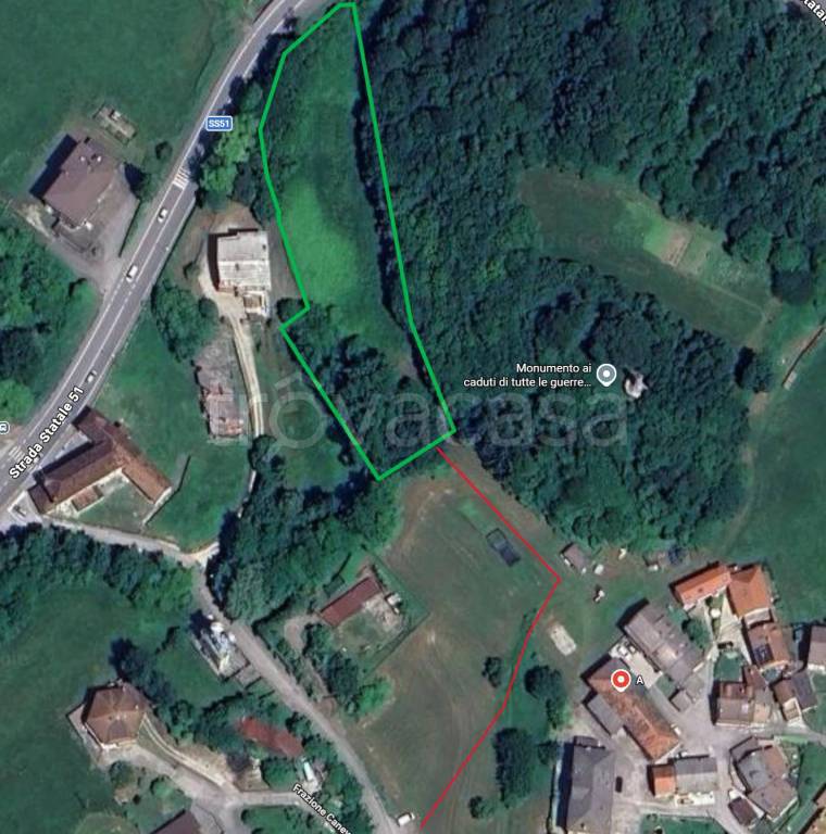 terreno edificabile in vendita a Ponte nelle Alpi in zona Canevoi
