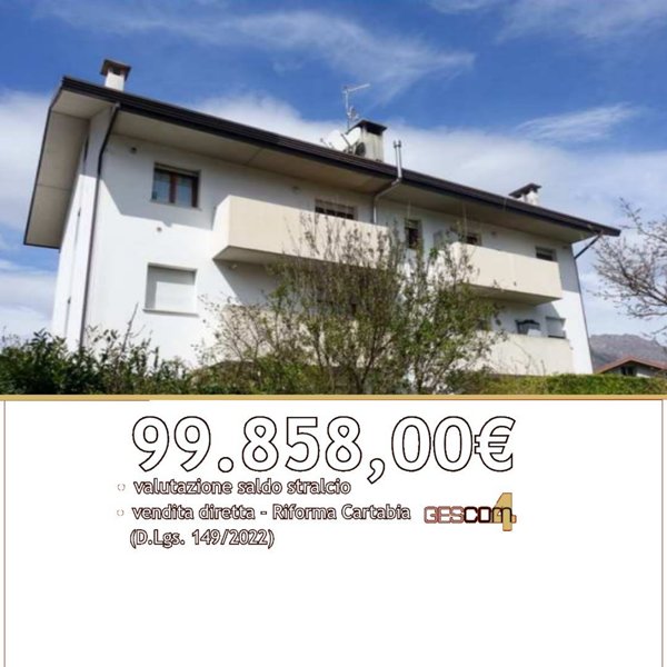 appartamento in vendita a Ponte nelle Alpi in zona Piaia