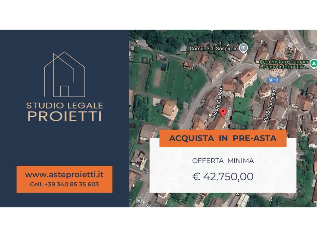 appartamento in vendita a Sospirolo