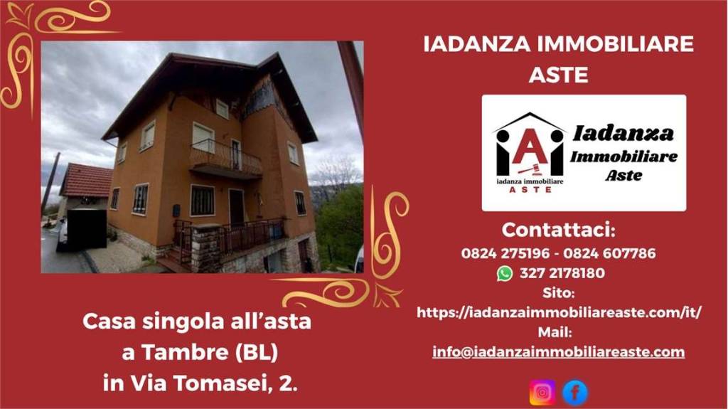casa indipendente in vendita a Tambre in zona Valdenogher