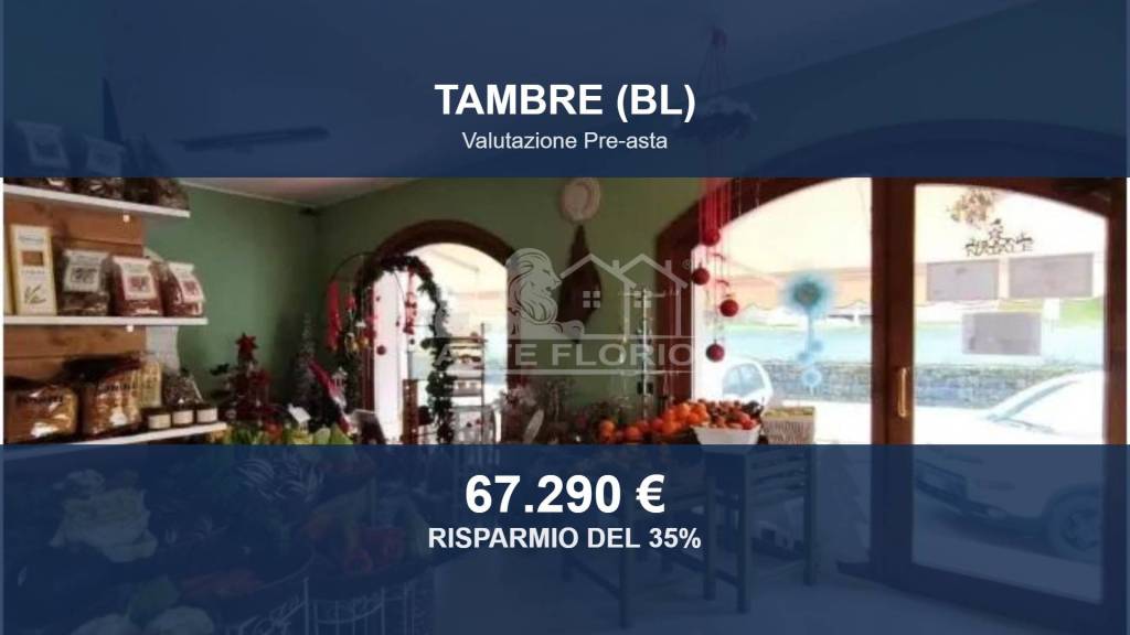 negozio in vendita a Tambre in zona Fullin