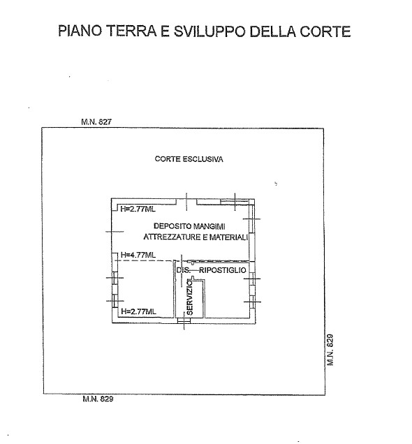 locale di sgombero in vendita a Borgo Valbelluna in zona Mel