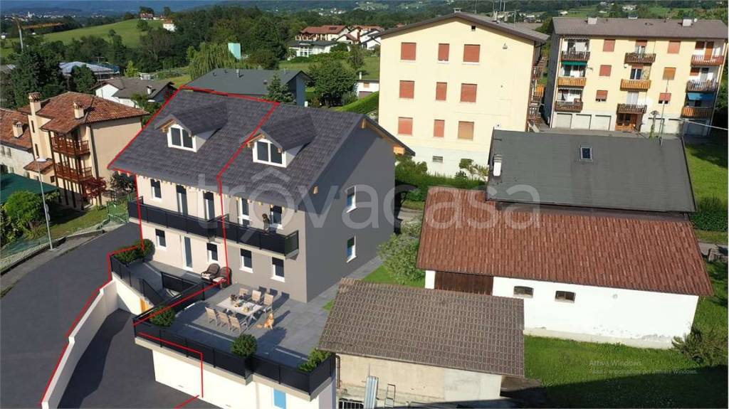 casa indipendente in vendita a Borgo Valbelluna in zona Trichiana