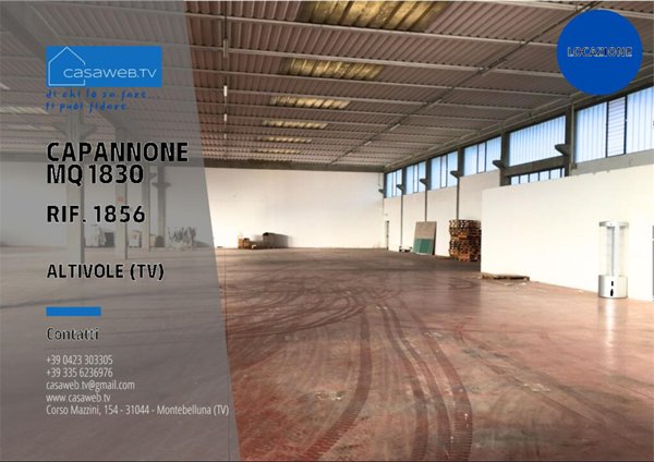 locale commerciale in vendita ad Altivole