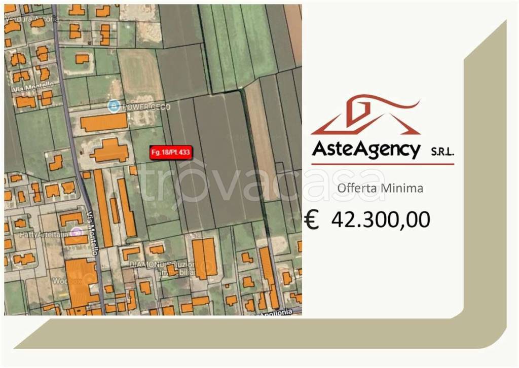 terreno edificabile in vendita ad Altivole in zona Caselle