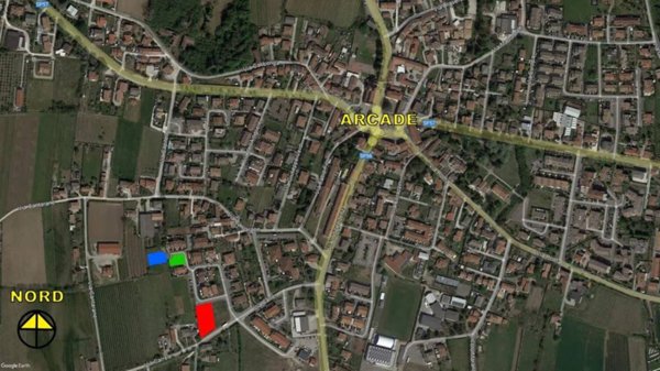 terreno agricolo in vendita ad Arcade