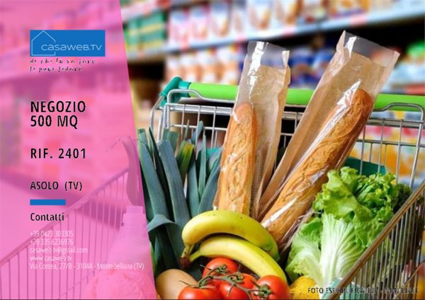 negozio in vendita ad Asolo in zona Villa d'Asolo