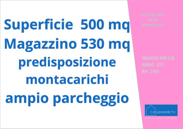 negozio in vendita ad Asolo in zona Villa d'Asolo