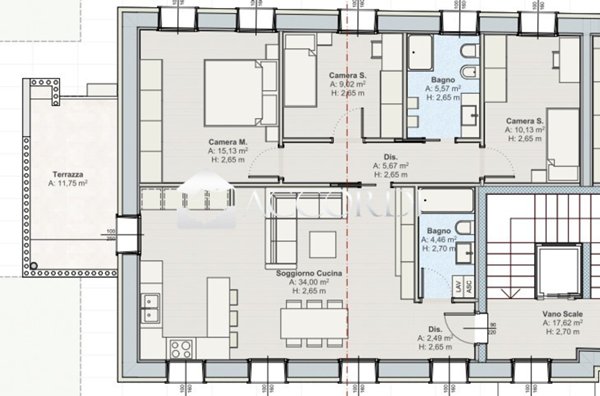 appartamento in vendita ad Asolo