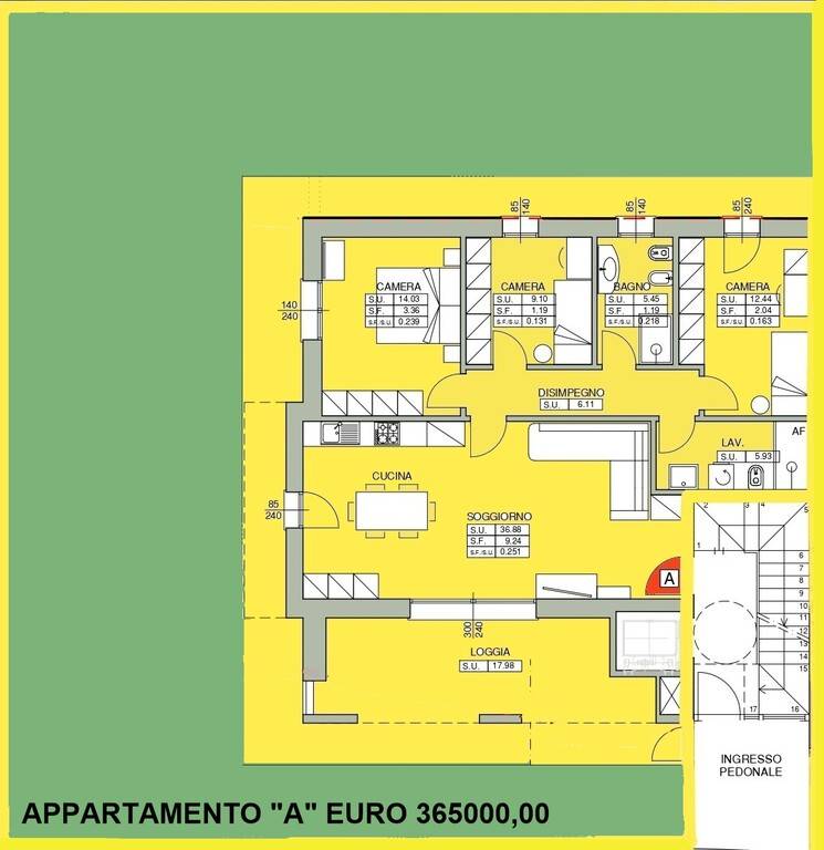 appartamento in vendita ad Asolo