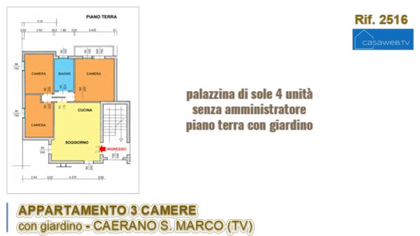 appartamento in vendita a Caerano di San Marco