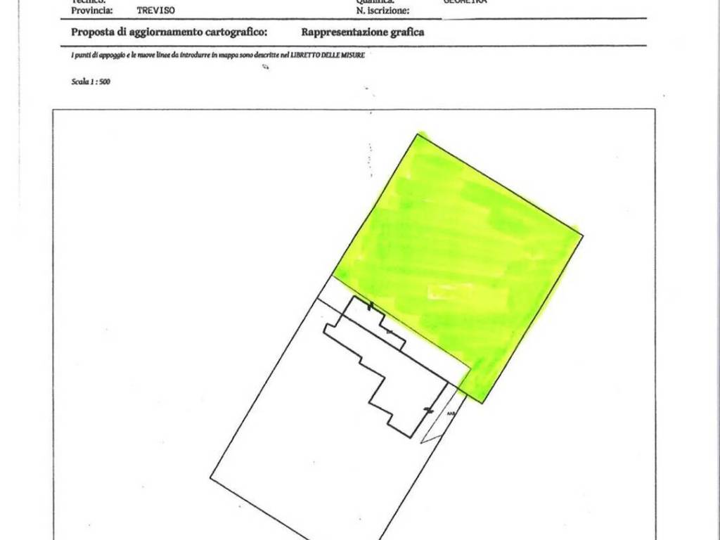 terreno edificabile in vendita a Carbonera in zona Vascon