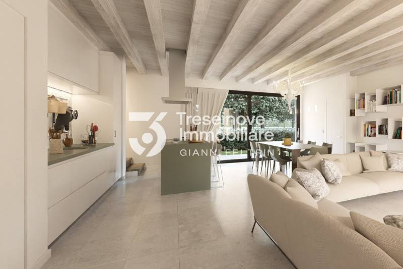 casa indipendente in vendita a Carbonera in zona Vascon