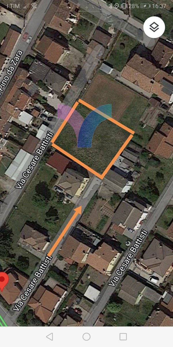 terreno edificabile in vendita a Carbonera in zona Vascon