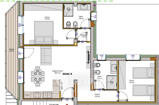 appartamento in vendita a Casale sul Sile