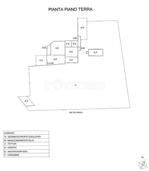 locale commerciale in vendita a Casier
