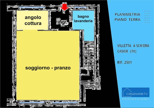 casa indipendente in vendita a Casier