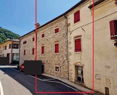 casa semindipendente in vendita a Cison di Valmarino in zona Tovena