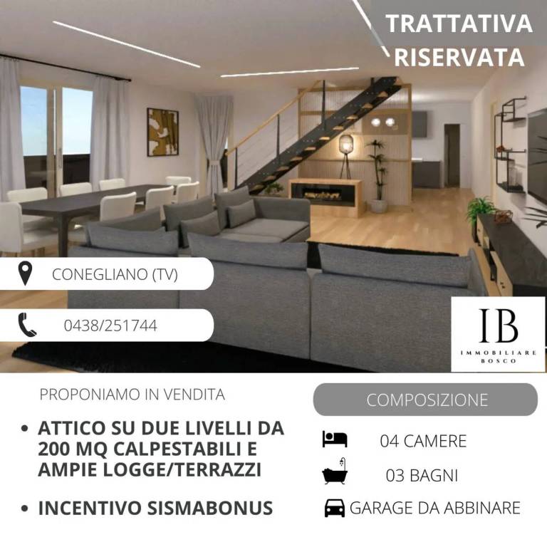 appartamento in vendita a Conegliano