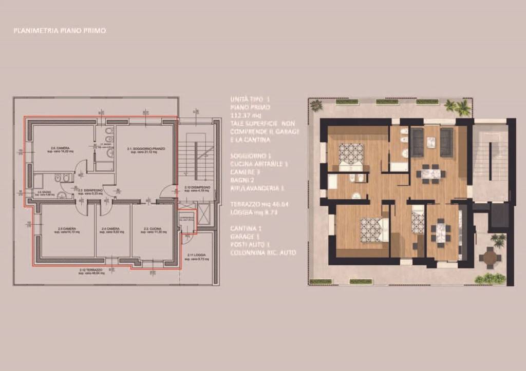 appartamento in vendita a Conegliano