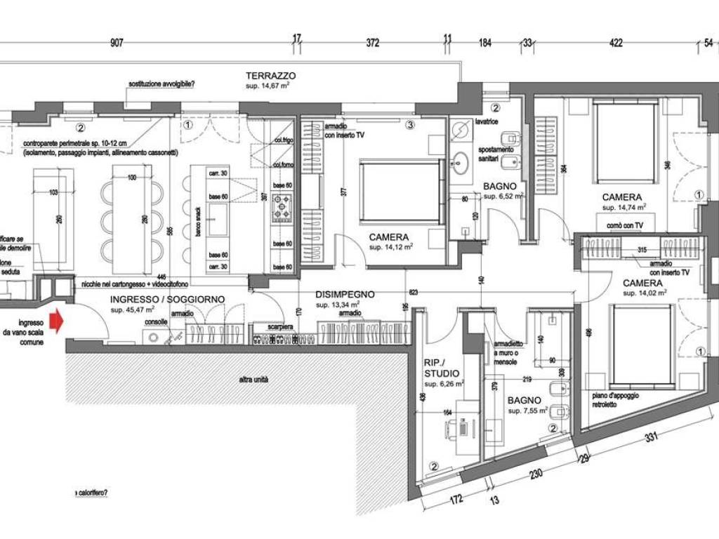 appartamento in vendita a Conegliano